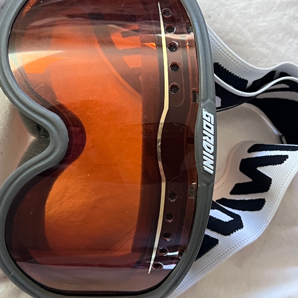 Gordini Ski Goggles with Silver Frame